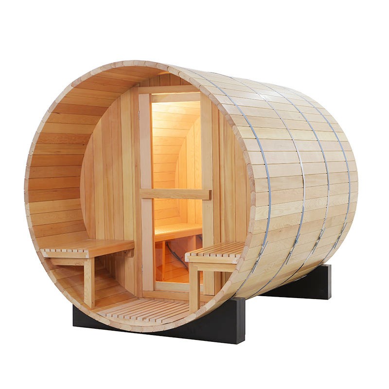 Wood Barrel Sauna BS002
