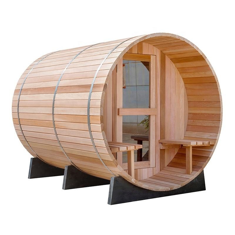 Wood Barrel Sauna BS002