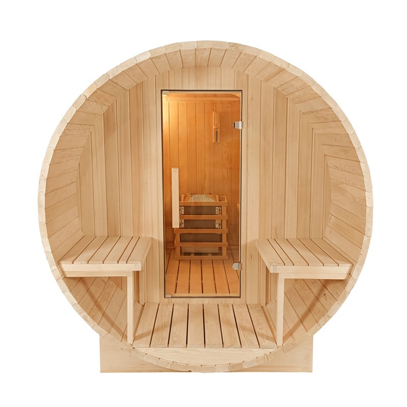 Hemlock Barrel Sauna BS003