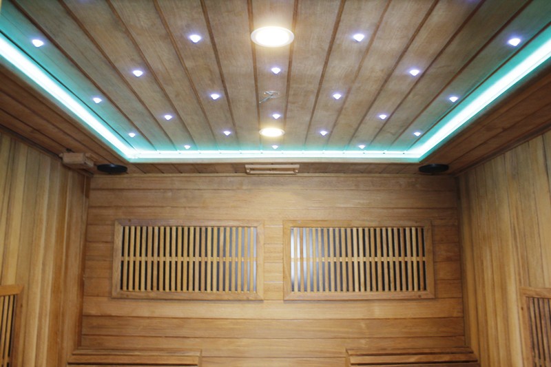 Lounge Wood Sauna R008A